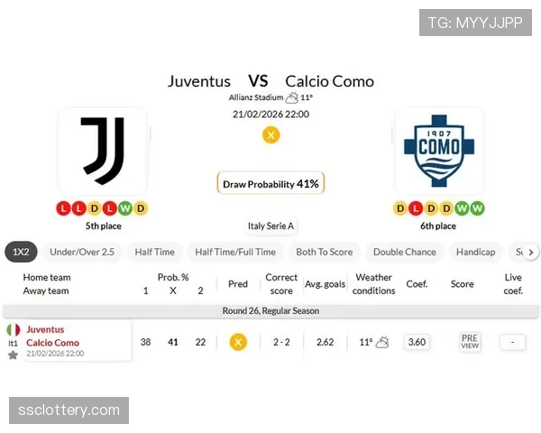 尤文图斯主场0-2不敌科莫遭遇联赛三连败，争四形势骤然严峻